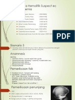 Anemia Hemolitik Suspect ec Thalasemia