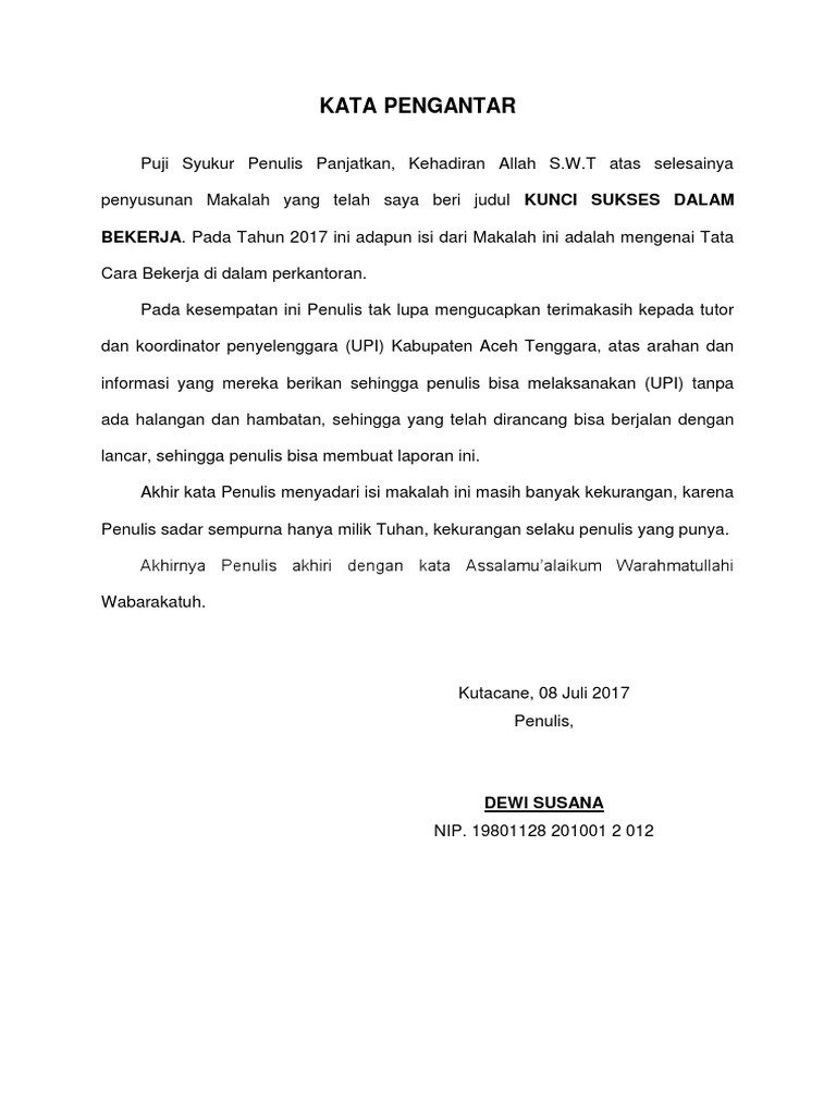 Kata Pengantar Docx