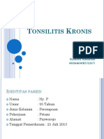 Refleksi Kasus Tonsilitis Kronis