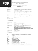 Task Speaking For Discourse Comprehension