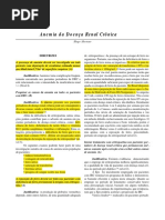 Anemia Da Doença Renal Cronica