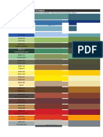 BS 381C and BS 4800 colour standards