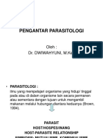 PENGANTAR PARASITOLOGI