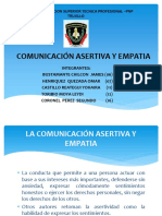 Comunicacion Acertiva y Empatia