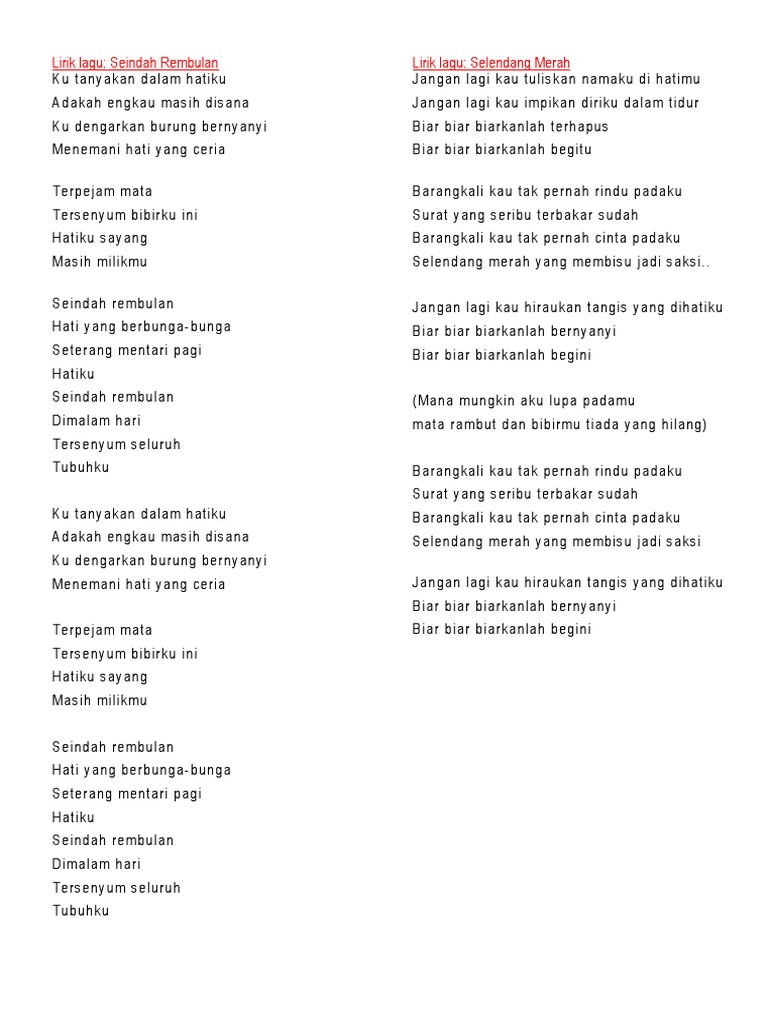 Lirik Lagu Gari Pdf