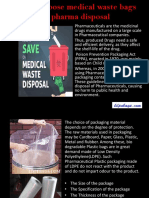 How To Choose Medical Waste Bags For Pharma Disposal