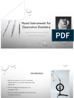5.hand Instruments For Operative Dentistry Hadouts
