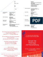 2006 Preis Programm