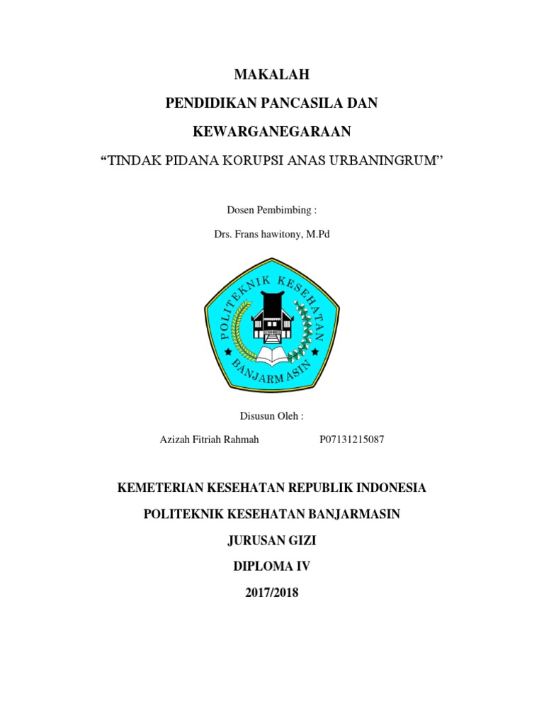 Makalah Kasus Korupsi1
