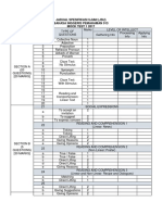 Jadual Spesifikasi Ujian (Jsu) Bahasa Inggeris Pemahaman 013 Mock Test 1 2017