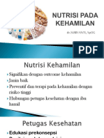 Nutrisi Pada Kehamilan