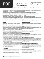 Spectrum Sensing Techniques: Research, Challenge and Limitations