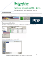 Exportação - Importação de Variáveis XML - Unity PDF