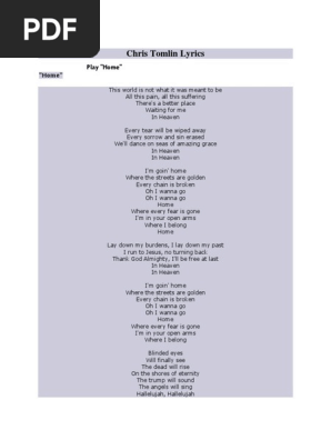 Chris Tomlin Lyrics 1