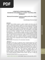 Artigo UEPA Protestantismo Caldo Cultural