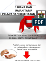 Analisis Biaya Dan Penyesuaian Tarif Pelayanan Kesehatan