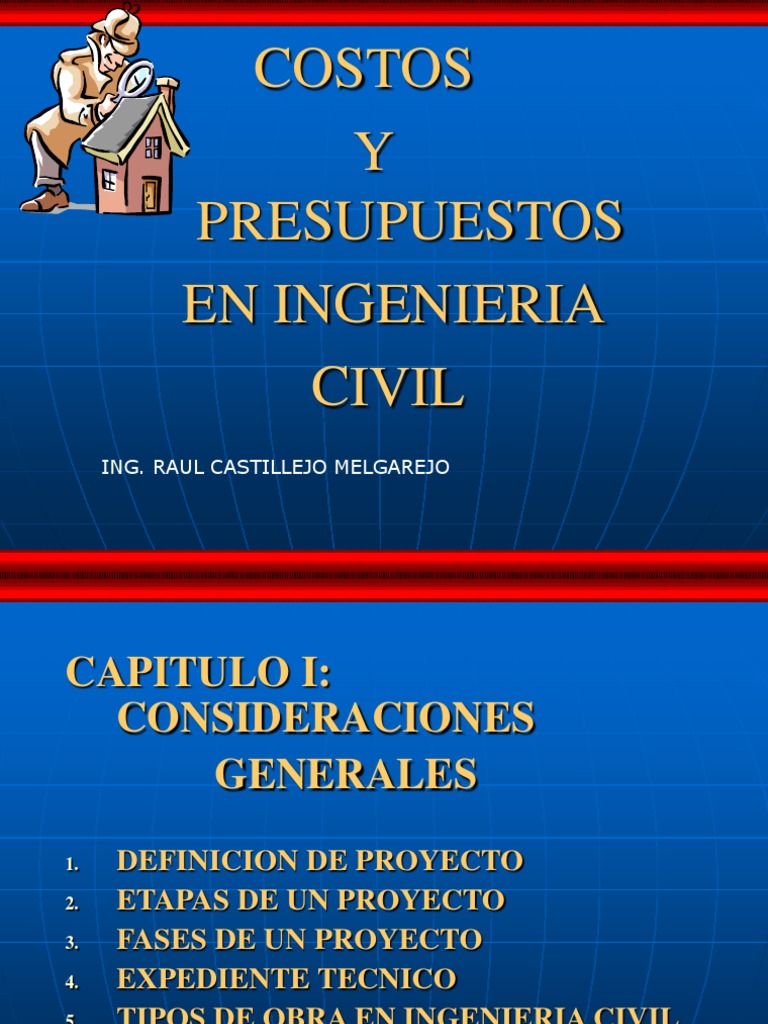 Costos y Presupuestos I-1 | PDF | Presupuesto | Economias
