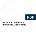 Arte y Arquitectura Moderna 1851-1933