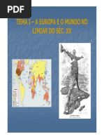 A Europa e o Mundo No Limiar Do Século XX