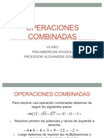 Operaciones Combinadas Con Potencias y Raices Vii