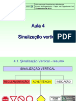 Aula Sinalização Vertical PDF
