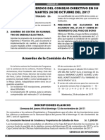 Acuerdos Consejo Directivo