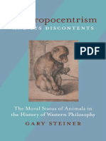 Gary Steiner-Anthropocentrism and Its Discontents - The Moral Status of Animals in The History of Western Philosophy-University of Pittsburgh Press (2010)