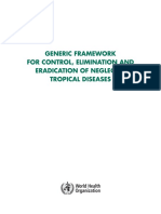 Generic Framework For Control, Elimination and Eradication of Neglected Tropical Diseases