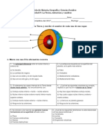 Evaluacion Estructura de La Tierra