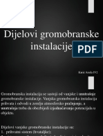 Dijelovi Gromobranske Instalacije