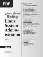 Arman Danesh, Gautam Das-Special Edition Using Linux System Administration (Special Edition Using) - Que (2000)