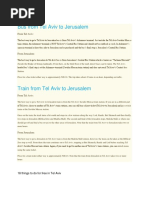 Free Printable Map of Israel PDF | PDF | Portable Document Format ...