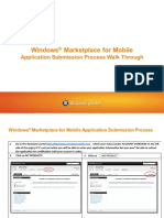 Windows Marketplace For Mobile Application Submission Walk Through