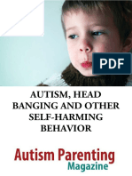 Autism Self Harming Behavior
