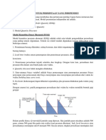 Model Permintaan Independen