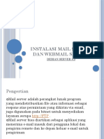 Instalasi Mail Server Dan Webmail Server