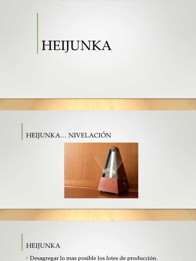 Heijunka TT | PDF | Calidad (comercial) | Business