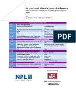 Thermocouple Conf Agenda