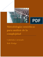 Coronado, Gabriela & Hodge, Bob (2017) - Metodologías semióticas para análisis de la complejidad.pdf