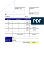 Formato Factura