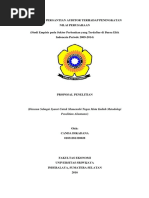 Download PENGARUH PERGANTIAN AUDITOR TERHADAP PENINGKATAN NILAI PERUSAHAAN by Canda Dikadana SN365303502 doc pdf
