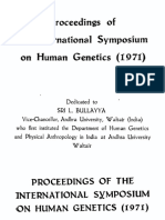 Human Genetics 1971