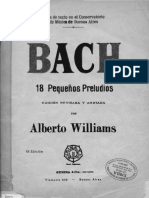 Bach - 18 Pequeños Preludios (P97)