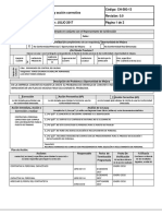 Formatos 2 No Conformidad