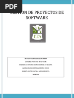 Gestión de proyectos de software
