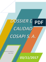 Dossier de Calidad