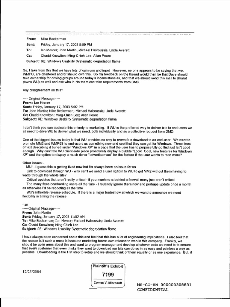 Mail Bill Gates Software Technology