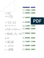 Fórmulas y Expresiones