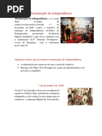 Restauração Da Independência