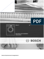 Bosch Maxx 5 Manual